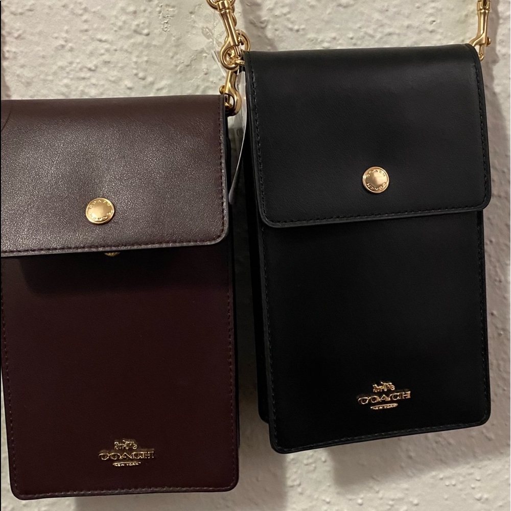 Coach cell phone bag